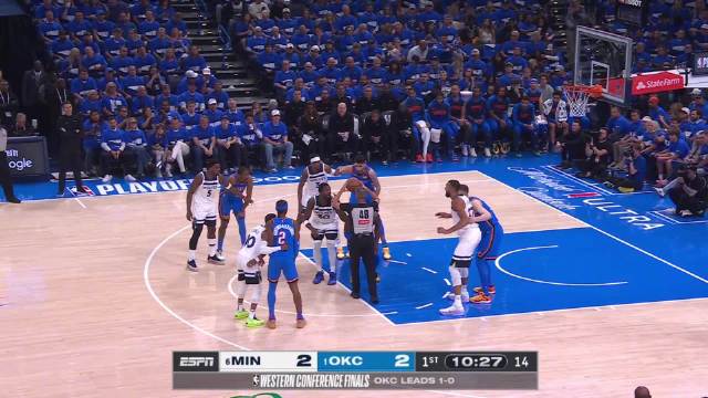 2025年05月23日NBA西部决赛G2 森林狼 - 雷霆 全场录像
